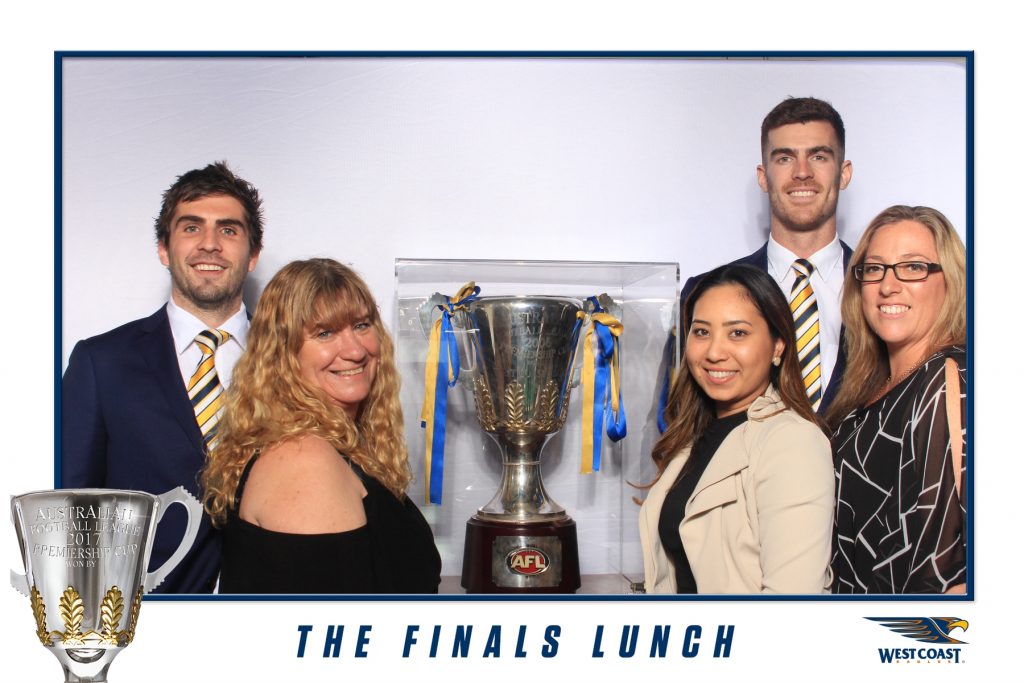 West Coast Eagles - The Finals Lunch - Photo Booth Hire Perth (1)